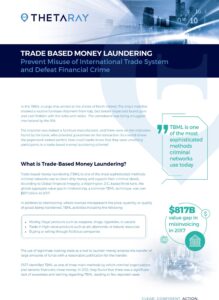 Trade Based Money Laundering