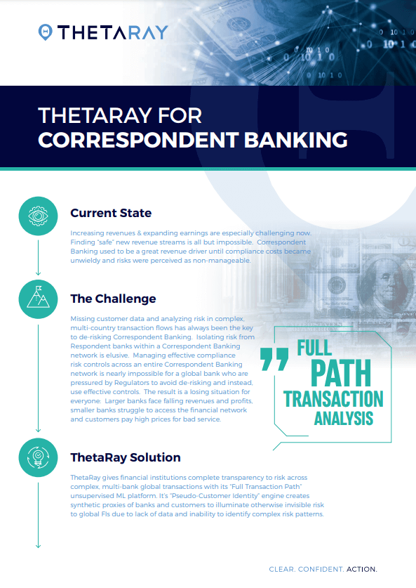 ThetaRay for Correspondent Banking