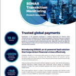 Sonar for transaction monitoring
